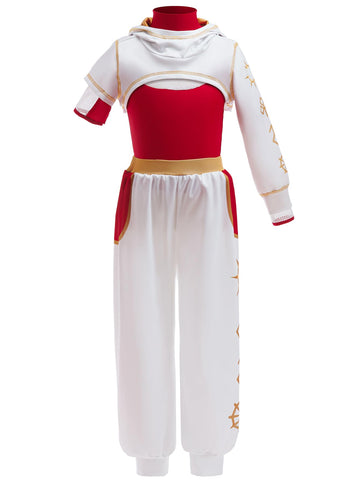 Xefenki Girls Nova Zombies 4 Costume Halloween Cosplay Outfits Includes Hooded Sweatshirt T-shirt and Pants 9-10Y 150