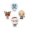 Funko Pocket Pop! Rudolph - Tree Holiday Box 4 Pieces - Rudolph The Red-Nosed Reindeer - Keychain Novelty Keyring - Collectable
