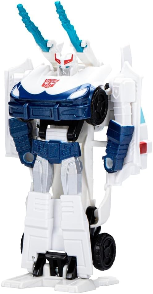 Transformers Action Figure Set - Starscream And Prowl With Stickers