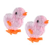 Novelty Giant Www.Noveltygiant.Com Wind Up Hopping Chicken Easter Egg Baby Chick 2 Pk (Pink)