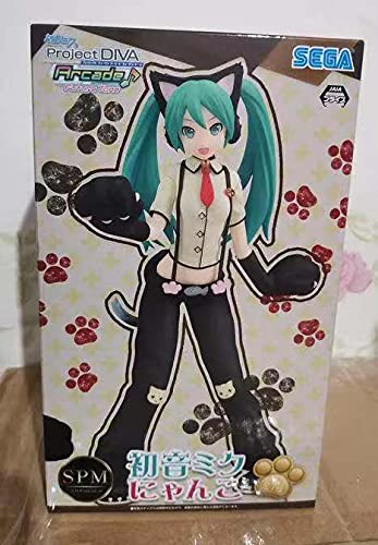 Sega Project Diva Arcade Future Tone Hatsune Miku Super Premium Action Figure Nyanko, 9'