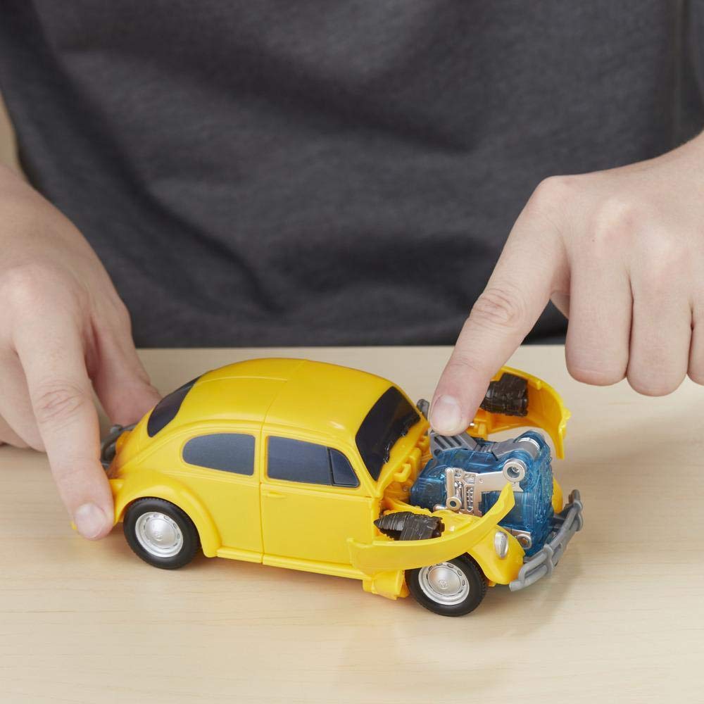 Transformers: Bumblebee Movie Toys, Energon Igniters Nitro Bumblebee Action Figure - Included Core Powers Driving Action - Toys For Kids 6 & Up, 7'