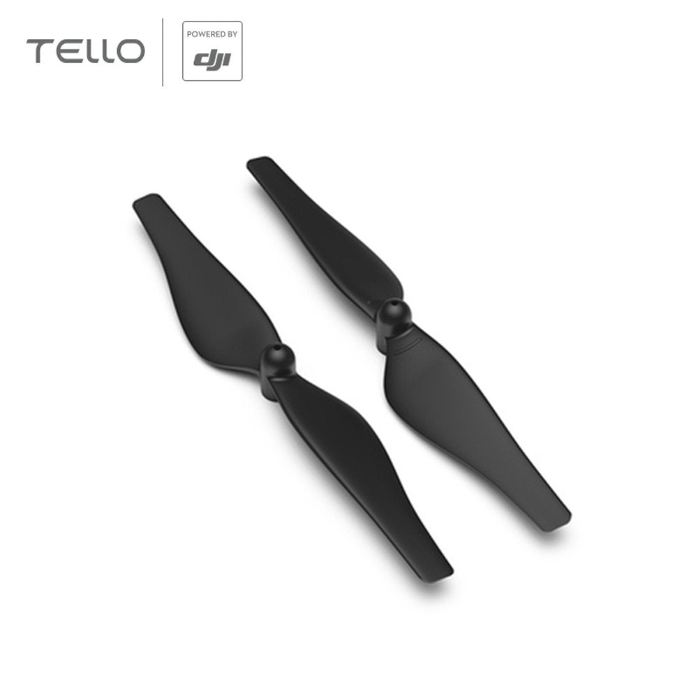 Ryze DJI Tello Part 2 Propellers Lightweight and durable, Easy to mount and detach Quick-Release Propellers, Black 2 Pairs