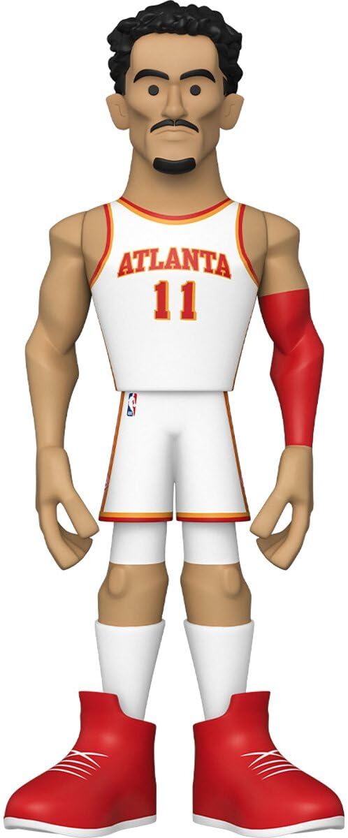 Funko Gold Vinyl: Nba - Trae Young, Atlanta Hawks, 12 Inch Premium Vinyl Figure With Chase (Styles May Vary)