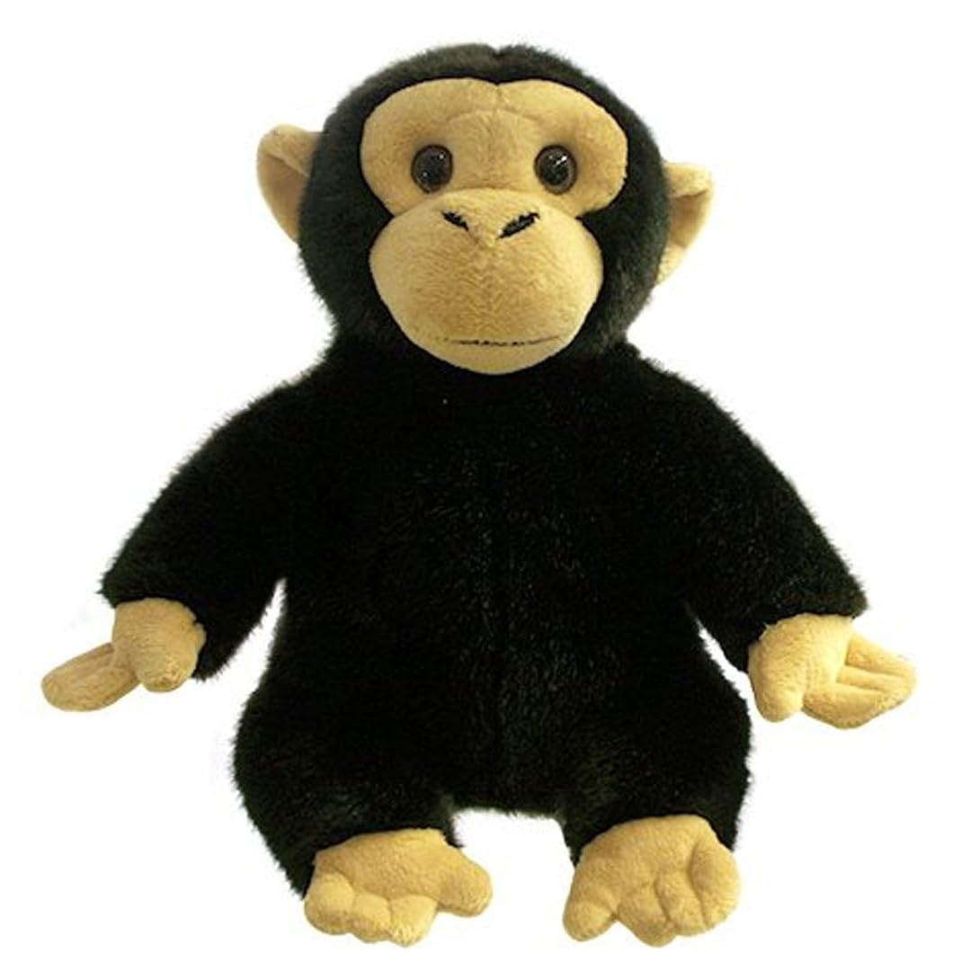 The Puppet Company Full-Bodied Chimp Hand Puppet, 12 inches, Multi-colored, Polyester, Model PC001820