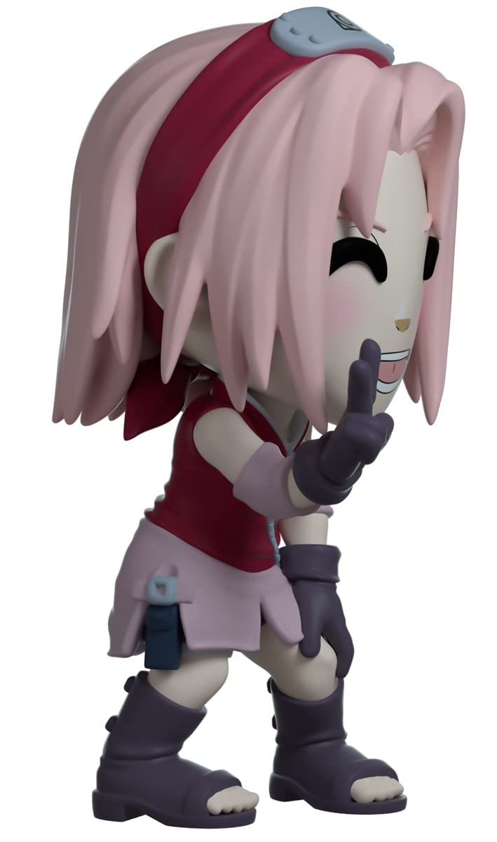 Youtooz Sakura Haruno, 3.8'' Inch Naruto Anime Figure, Collectible Sakura Haruno Vinyl Figure Naruto Collection