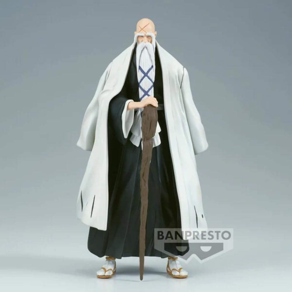 Banpresto - Bleach - Solid And Souls - Genryusai Shigekuni Yamamoto Statue