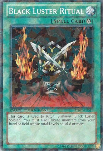 Yu-Gi-Oh! - Black Luster Ritual (Dt07-En041) - Duel Terminal 7A - Duel Terminal Edition - Parallel Rare