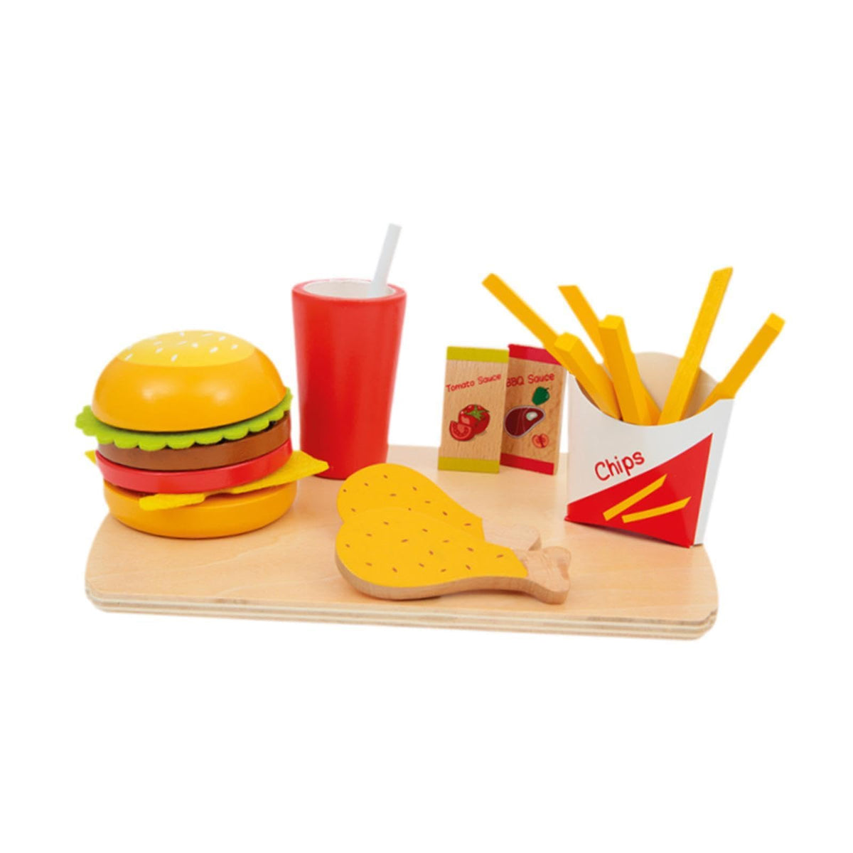 BNF Pretend Play Food Set Wooden Stacking Burger for Boys Children ToddlersBaby | Toys for Baby | Developmental Baby Toys1 Busy
