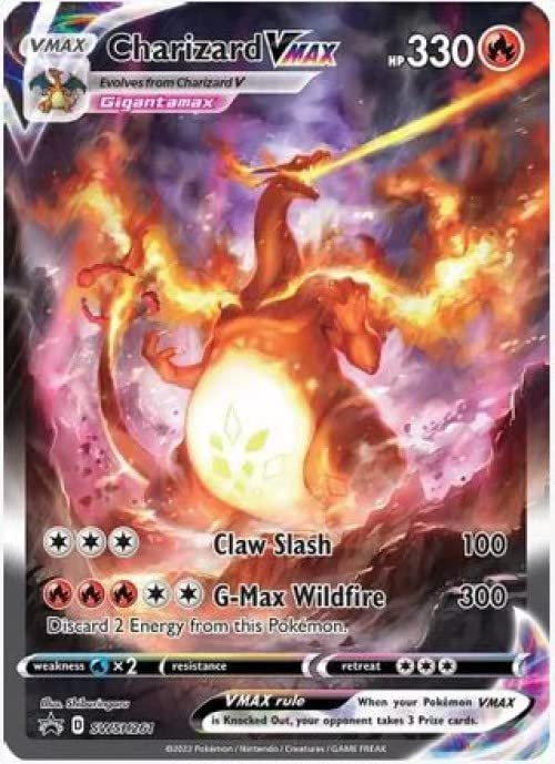 Charizard Vmax Swsh261 - Pokemon Black Star Promo - Alternate Art Holo - Ultra Premium Collection Exclusive