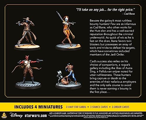 Star Wars Shatterpoint Fistful of Credits SQUAD PACK - Tabletop Miniatures Game by Atomic Mass Games for 2 Players, Ages 14+, 90 Min Playtime