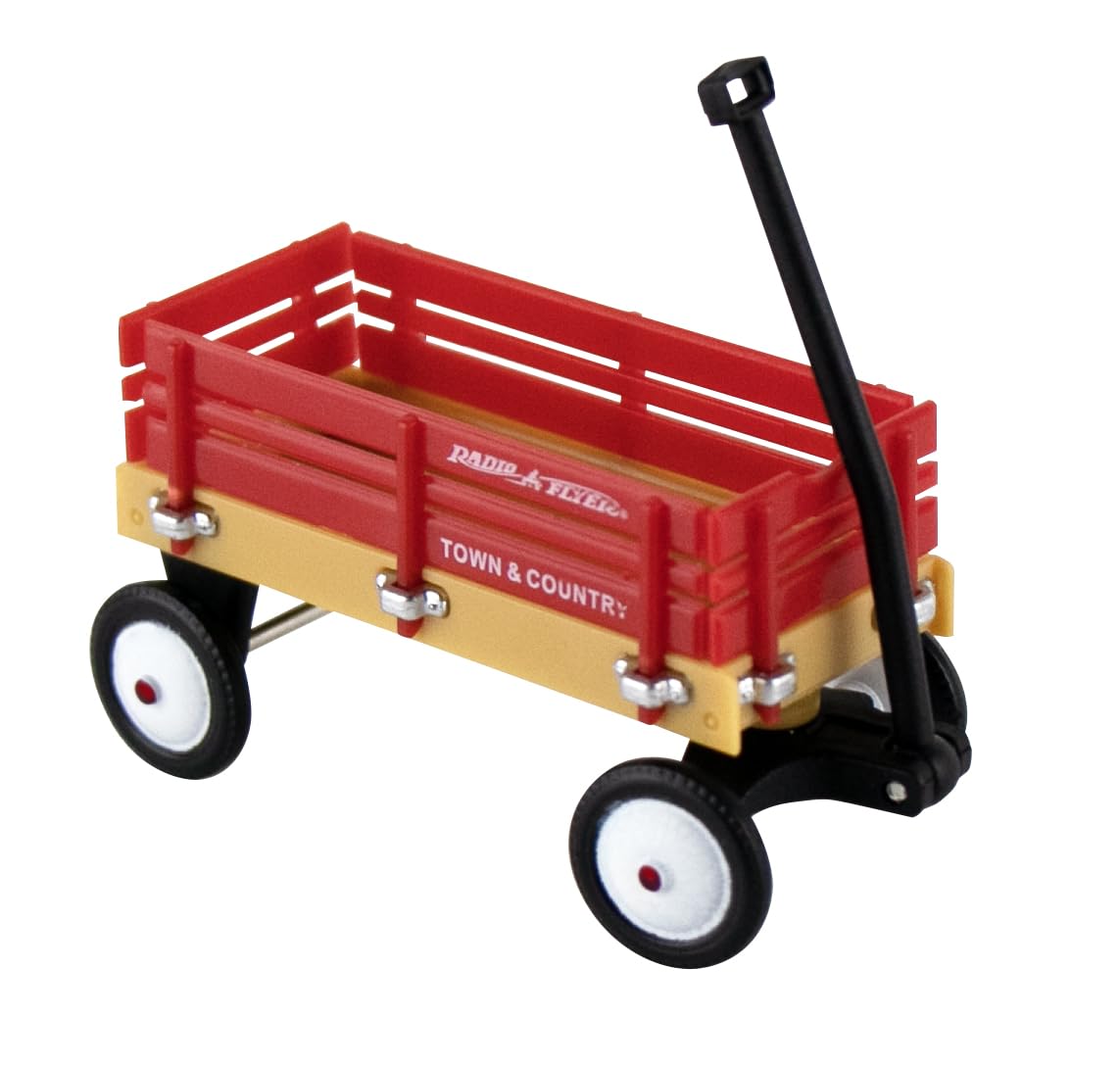 Worlds Smallest Radio Flyer Town & Country Wagon Toy