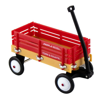 Worlds Smallest Radio Flyer Town & Country Wagon Toy