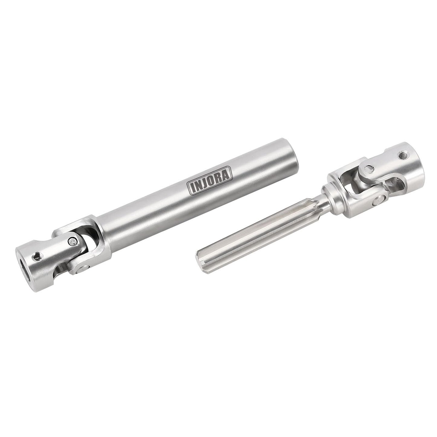 Injora 23G Stainless Steel Drive Shafts For 1/18 Rc Crawler Trx4M High Trail K10 F150