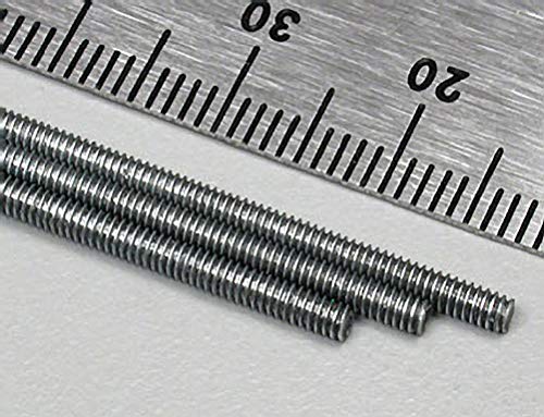 Sullivan Products 2-56 All Threaded Rods 12 3 SUL500 Hardware & Linkages Airplane