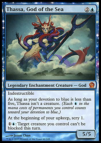 Magic: The Gathering Singles Thassa, God Of The Sea Theros Ths, Blue, Ths66
