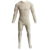 SSbeauty M 1/6 Scale Male Figure Clothes Long Sleeved Bodysuit Undercoat Jumpsuit Cloth for 12'' Action Figure Doll Clothes (Whi