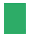 Folia 6354 Coloured Paper Emerald Green Din A3 130 G/M² 50 Sheets For Crafts And Creative Design Of Cards, Window Pictures And Scrapbooking