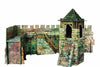 Clever Paper Town Wall With Figures