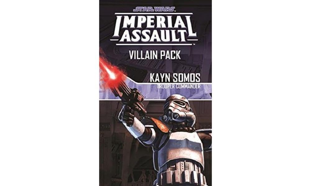 Star Wars Imperial Assault Board Game Kayn Somos VILLAIN PACK - Epic Sci-Fi Miniatures Strategy Game for Kids and Adults, Ages 1