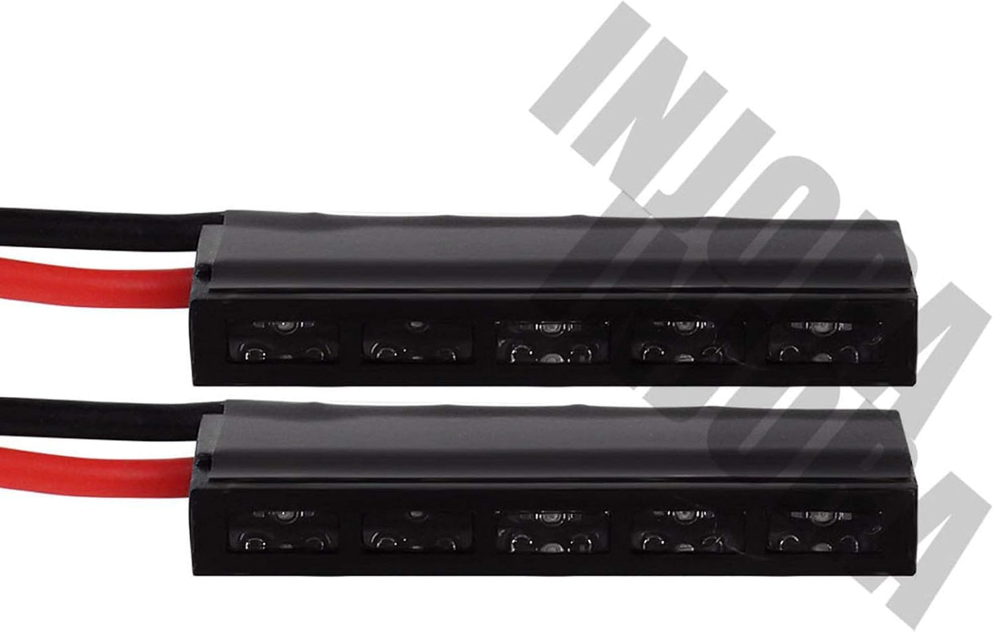 INJORA RC LED Lights 2pcs RC Exalted Brake Light Stop Lamp for 1/10 RC Crawler Axial SCX10 90046 Wraith RR10 TRX-4 D90 Tamiya (3