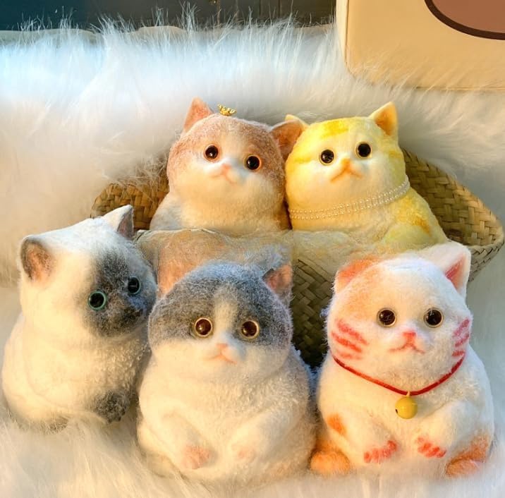 3DTaba Squishy Cat,Cat Taba Squishy,Squishy Toys,Taba Cat Squishy Squeeze Toys,Adorable Squishy Cat, Large Taba Soft Giant Squis