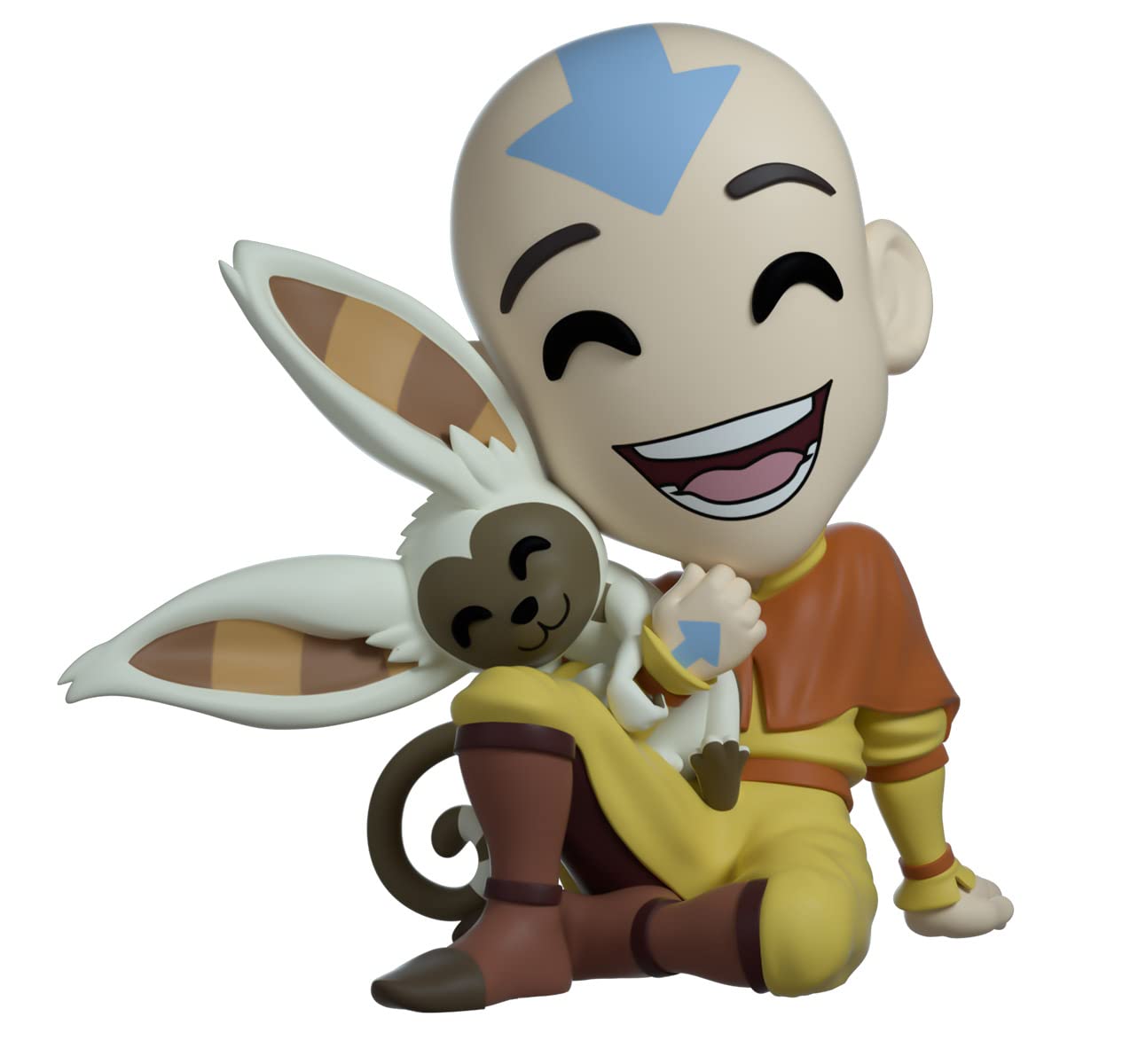 Youtooz Avatar Aang 4 Inch Vinyl Action Figure - Avatar the Last Air Bender Aang & Momo, Youtooz Avatar The Last Airbender Colle