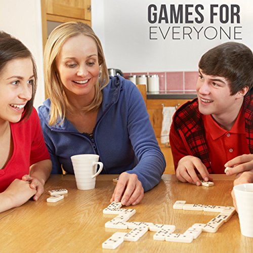 Board Game Set - Deluxe 15 In 1 Tabletop Wood-Accented Game Center With Storage Drawer (Checkers, Chess, Chinese Checkers, Parcheesi, Tictactoe, Solitaire, Snakes And Ladders, Mancala, Backgammon, Poker Dice, Playing Cards, Go Fish, Old Maid, And Dominos)