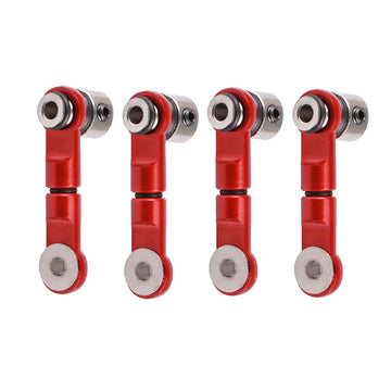 Acekeeps 4-Pack Aluminum Anti-Roll Narrow Sway Bar Suspension Arm Linkages Upgrade Parts For Arrma Rc 1/10 Senton 1/8 Typhon Kra