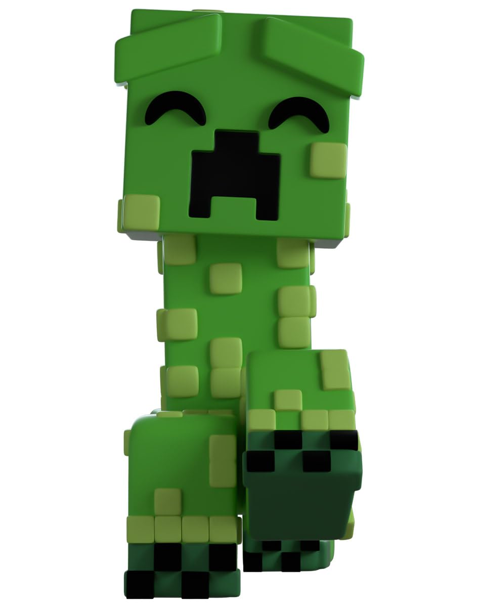 Youtooz Minecraft Creeper 4'' Inch Vinyl Figure, Official Licensed Mincraft Creeper Collectible Minecraft Collection