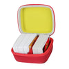 Adada Hard Travel Case For Skip Bo + Uno Card Game/Skip Bo + Phase 10 Card Game.Fits Up To 300 Cards.Not Including Cards (Red+Ye
