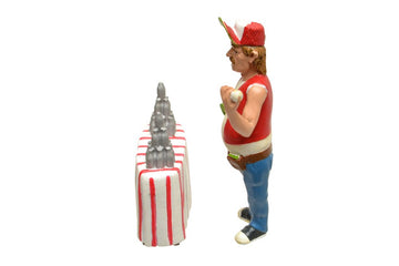 American Diorama 23875 Carnie Barney Trailer Park Figure For 1-18 Diecast Model Cars