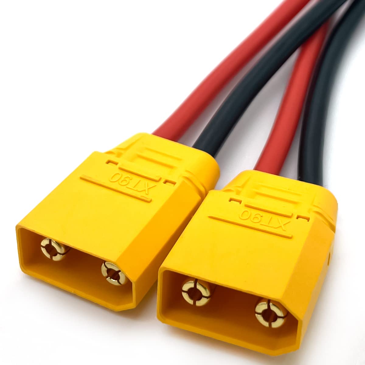 Xt90S Xt-90 Plug Parallel Battery Connector Cable Xt90 Connector Style Parallel Y-Harness For Quadcopters Multirotors Rc Lipo Ba