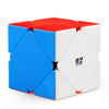 D-FantiX QYTOYS Qicheng Skewb Cube Skewb Speed Cube Stickerless Skewb Magic Cube Puzzle Toys for Kids mature-themed(QiCheng Version)