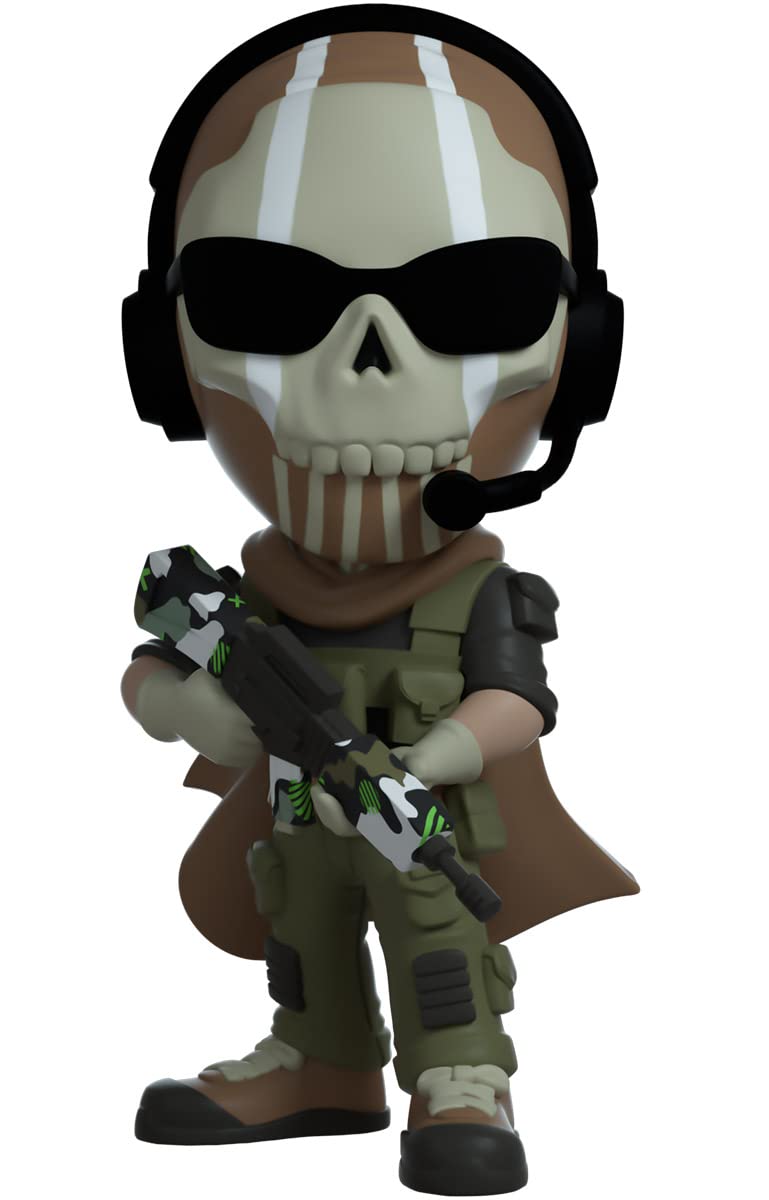 Youtooz Ghost 4.6' Vinyl Figure, Official Licensed Collectible Ghost From Call Of Duty: Modern Warfare 2, Video Game Figure By Youtooz Modern Warfare 2 Collection