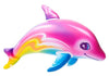 Novelty Treasures 36'' Colorful Rainbow Dolphin Inflate Pool Beach Birthday Party Toy