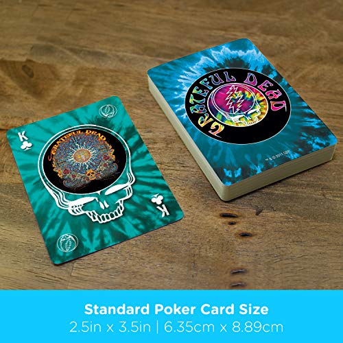 Aquarius Grateful Dead Playing Cards - Grateful Dead Themed Deck Of Cards For Your Favorite Card Games - Officially Licensed Gra