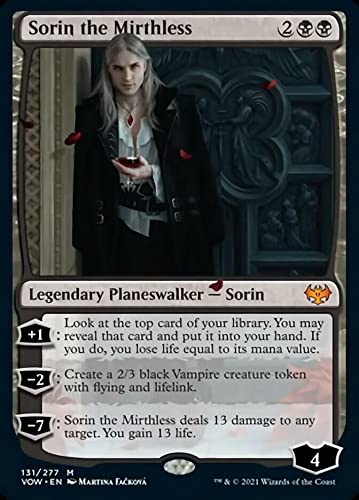 Magic: The Gathering - Sorin The Mirthless (131) - Innistrad: Crimson Vow