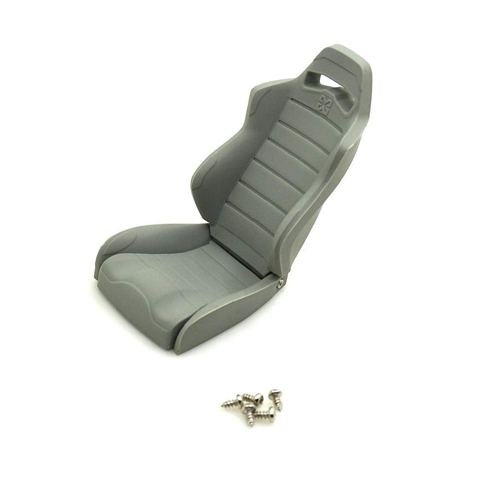 Raidenracing 1/10 Scale Realistic RC Crawler Truck Rubber Seats Chair SCX10 II III Wraith Body Accessories 2pcs