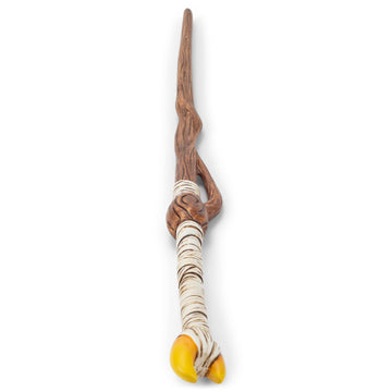 Cottage Garden Crescent Moon 13.75 Inch Resin Collectible Witch Wizard Cosplay Magic Wand