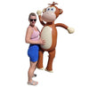 Huge 65' (Over 5 Feet) Tall Inflatable Monkey (Vinyl) Fun Jungle Animal Safari Africa Tropical Birthday Party Decoration! (1 Pack)