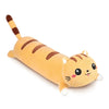 Afan Long Cat Plush Cute Cat Body Pillows Kawaii Stuffed Animals Plushies Soft Cuddly Cotton Plush Toys Room Decor Gifts For Kid