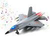 J31 Airplane Toy For Boys, Diecast Fighter Jet Toy For Kids, Pull Back Airplanes Toy Jets With Light & Sound For Gifts Collectio