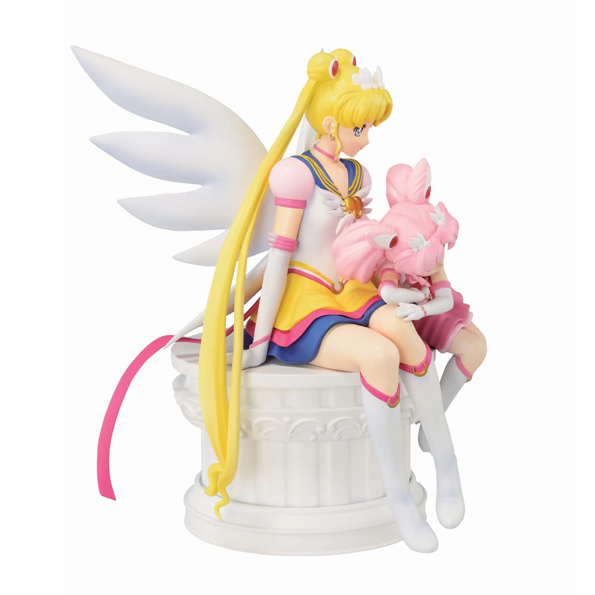 Ichibansho Figure - The Movie Sailor Moon Eternal - Eternal Sailor Moon & Eternal Sailor Chibi Moon (Eternal Sailor Guardians), Bandai Spirits Collectible Statue