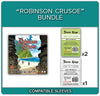 Sleeve Kings Robinson Crusoe Compatible Sleeve Bundle - Clear (8808 X 2 + 8803 X 1)