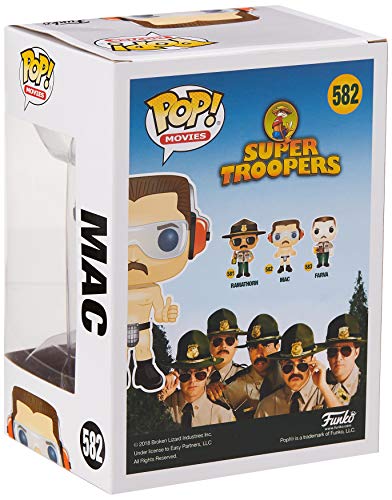 Funko Pop! Movies: Super Troopers Mac Collectible Figure, Multicolor