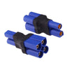 BDHI 2pcs EC5 Parallel Connector/Parallel Battery Adapter for Losi/E-Flite(B157-2)