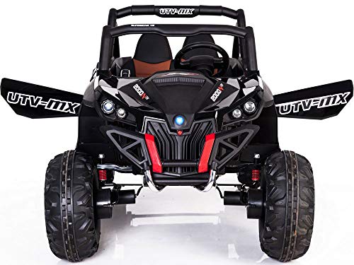 Mini Moto Utv 4X4 12V Black (2.4Ghz Rc)