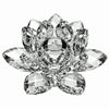 Amlong Crystal Crystal Lotus Flower With Gift Box, 5 Inch, Clear