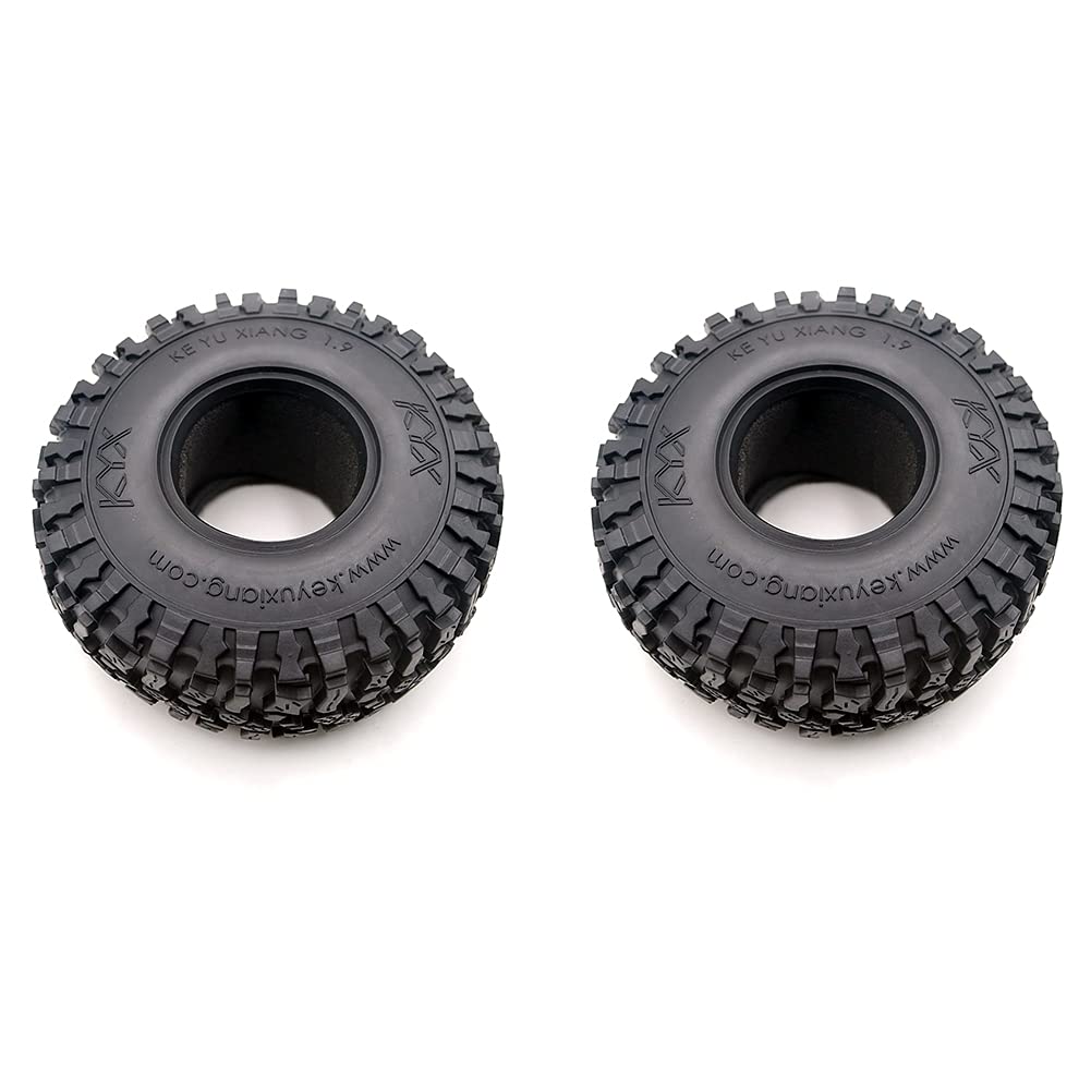 KYX Racing Rubber 1.9 Inch Tires 118mm x 45mm Tyres for 1/10 Rc Crawler (2pcs)